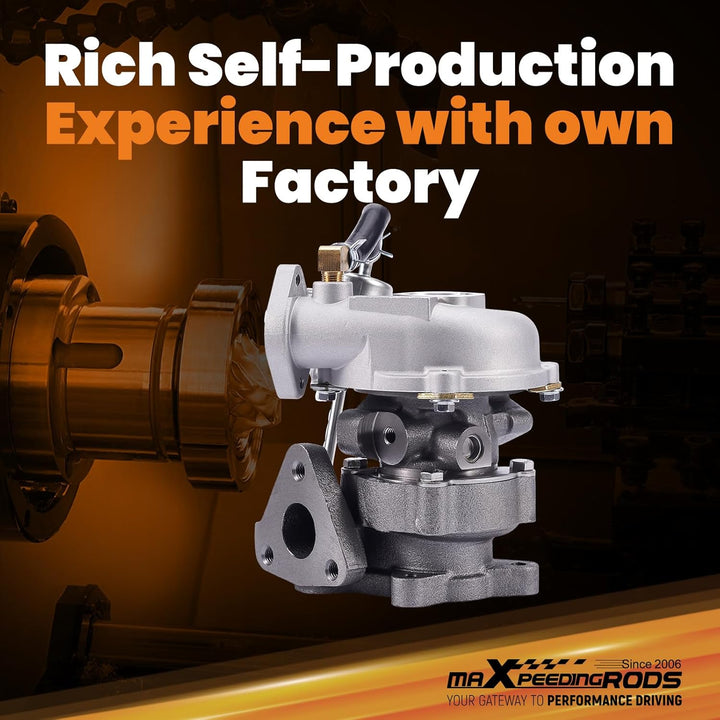 maXpeedingrods RHB31 Turbo and Oil Cooled Turbocharger, RHB31