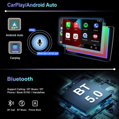 9 Zoll Android 12.0 Autoradio für BMW 1er E81 E82 E87 E88 at 2004–2012, unterstützt GPS Navi, Blueto