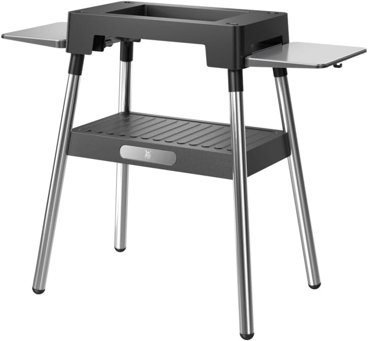 WMF Lono Grill Standfuss, 92,7 x 75,0 x 43,8 cm, stabil und sicher, klappbare Seitenablagen, kompati