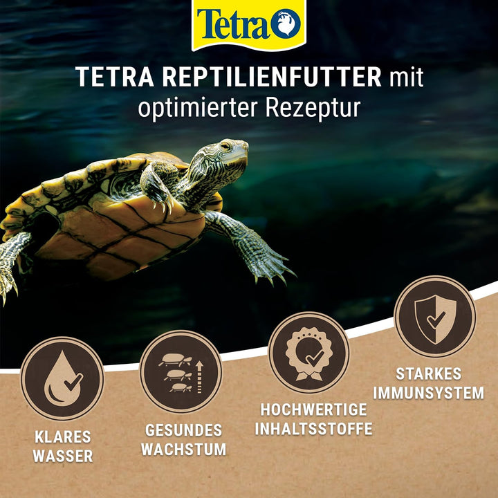 Tetra ReptoMin Sticks Schildkröten-Futter - ausgewogenes Hauptfutter für ausgewachsene Wasserschildk