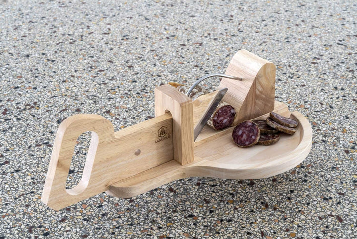 LAGUIOLE - Wurst- und Deli-Schneidemaschine mit Tablett