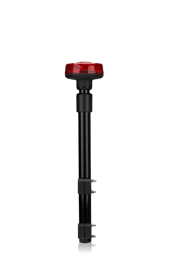 Raptors LED Technik Snake Stableuchte - Motorrad Krad (Rot), Rot