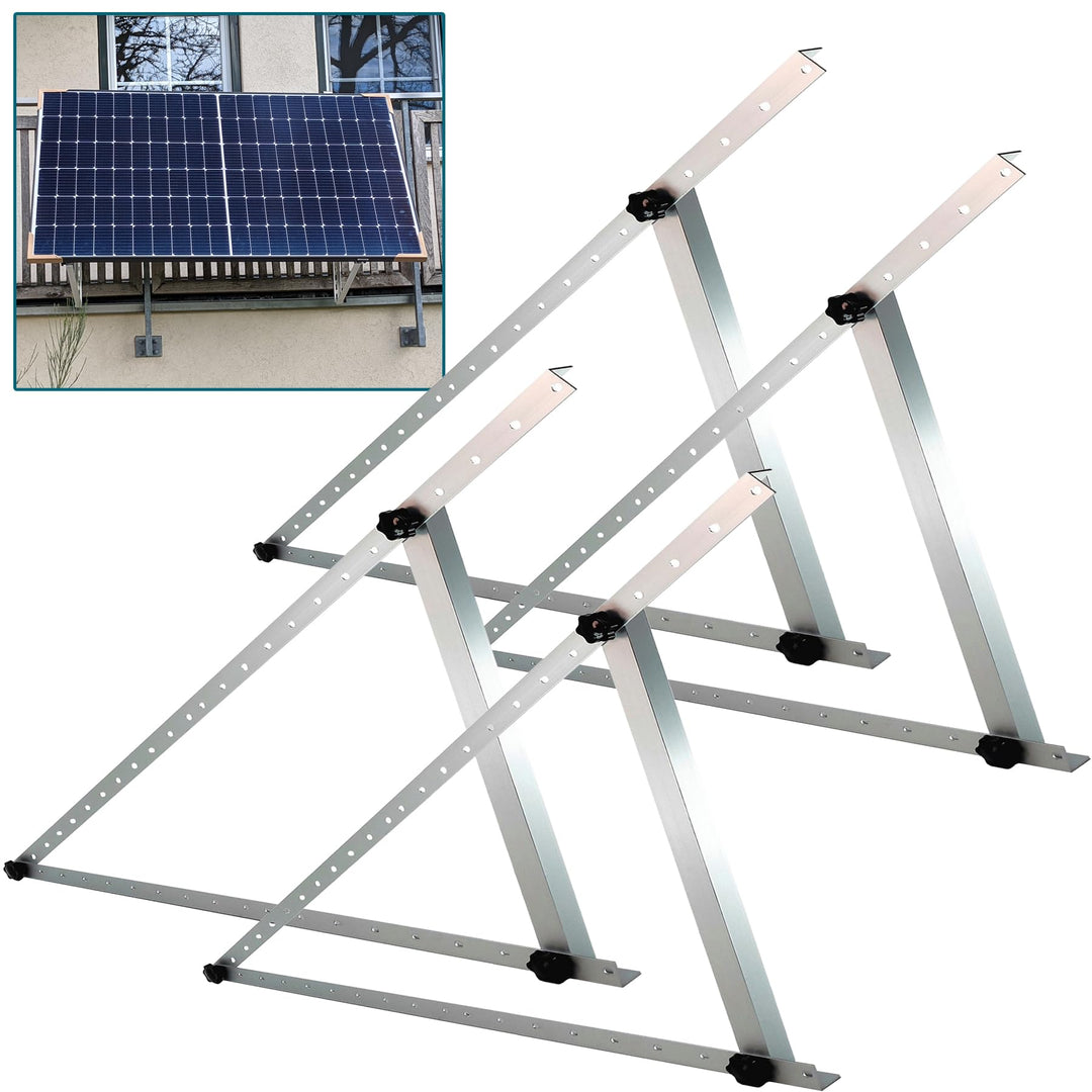Sorlpv Solarmodul Halterung Balkonkraftwerk 1140mm, Dachhalterung Solarpanel Halterung 400w-800w, Un