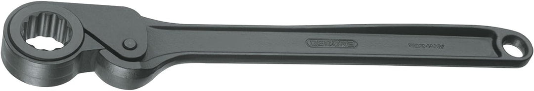 GEDORE 6254850 31 KR 44554 Freilaufknarre 12' mit Ring UD-Profil 24 mm, 24 mm