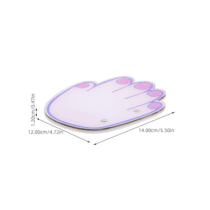 Zerodeko Wimpern Präsentationsbrett aus Acryl Wimpernhalter für Wimpernverlängerung Schnelle Anwendu