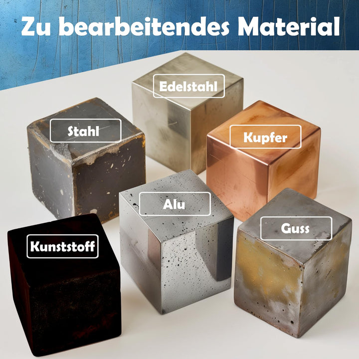 VHM Schaftfräser | Hochwertiger VHM-Fräser | TiAlN HPC | In Grössen Ø1-20mm erhältlich - Ø4x 15/75mm