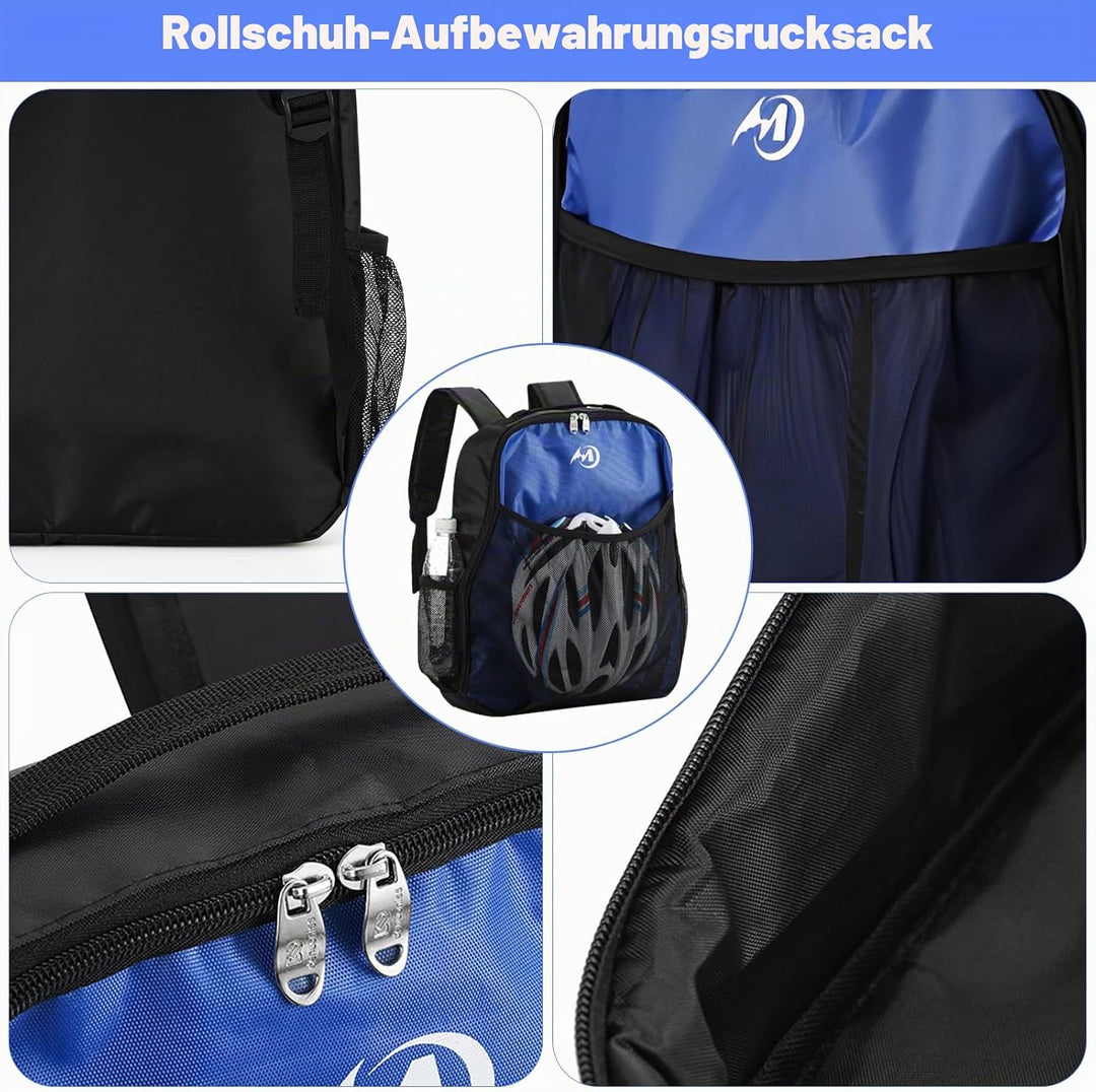 Fadcaer Atmungsaktive Transporttasche für Kinder, Rollschuhe, Rollschuh, Tasche für Inline-Skates, E
