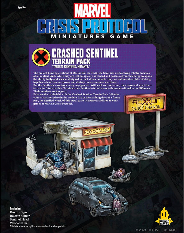 Atomic Mass Games CP44en Marvel Zubehör, Various, 3. Terrain Expansions 3. Terrain Expansions Terrai