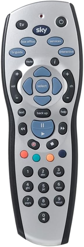 Sky Plus SKY156 Fernbedienung und TV Link SKY120 silber, SKY120