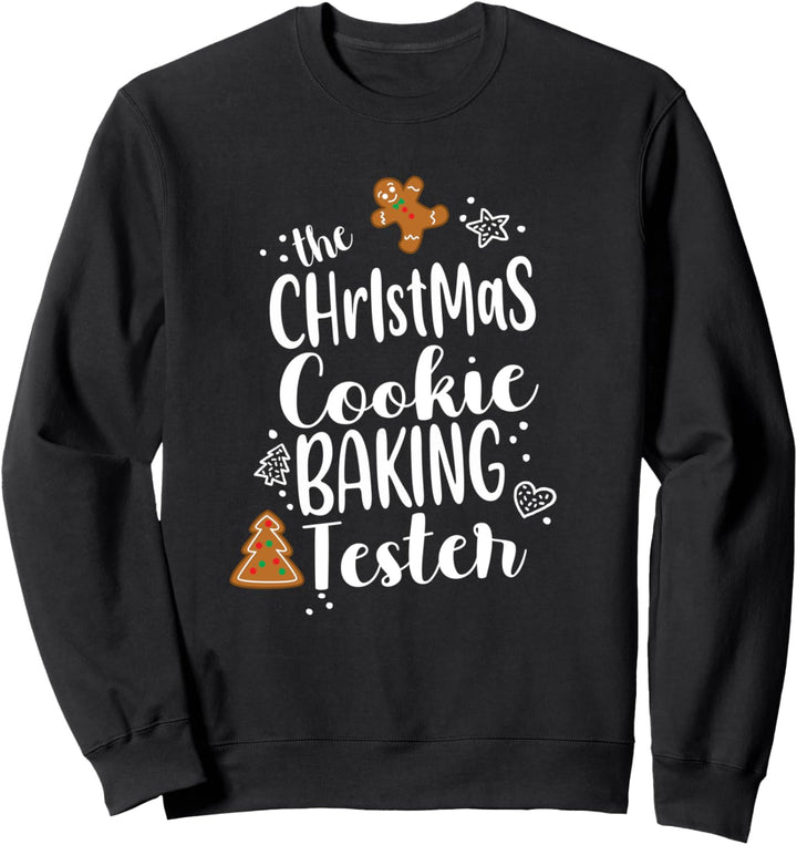 Christmas Cookie Baking Tester Team Crew Cute Gingerbread Sweatshirt