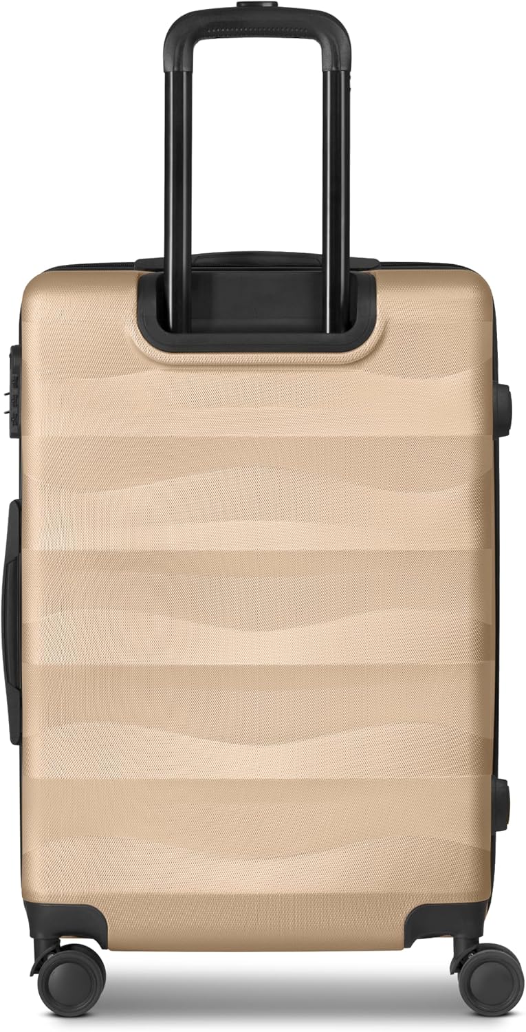 Smartbox Hartschalen Check-in Koffer für Damen &amp; Herren | Mittelgrosser M Trolley 43 x 27 x 65 cm au