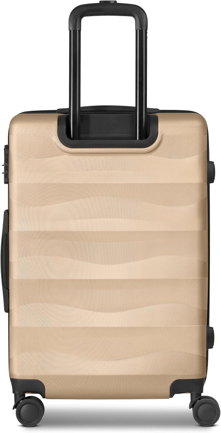 Smartbox Hartschalen Check-in Koffer für Damen &amp; Herren | Mittelgrosser M Trolley 43 x 27 x 65 cm au