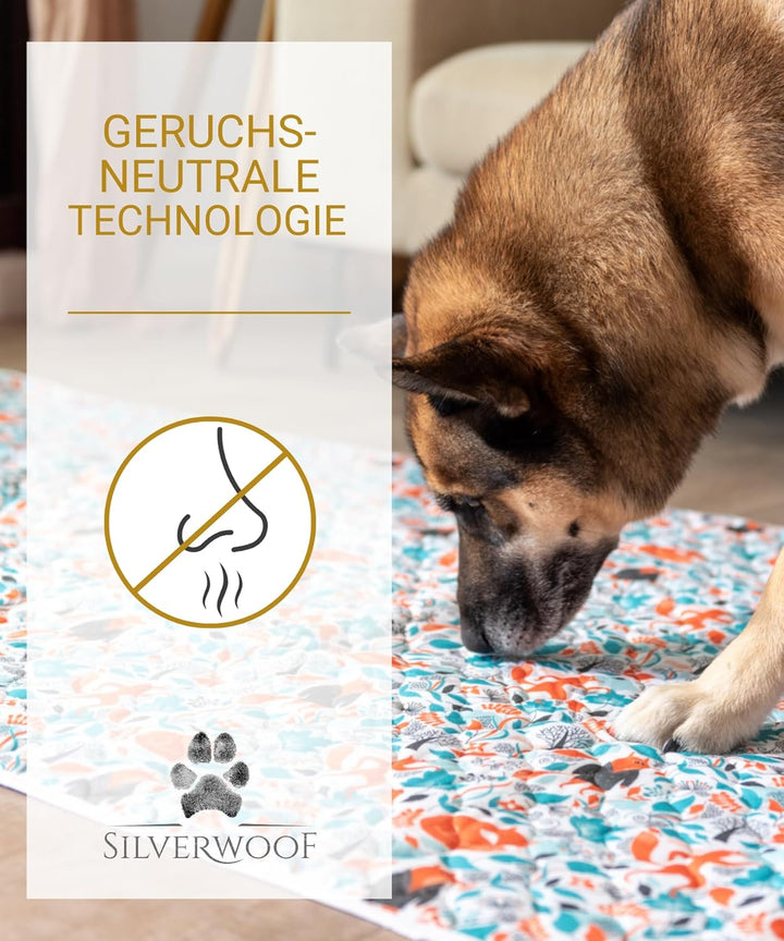 2X Luxus Waschbare Pee Pads für Hunde - 2x Saugfähiger & Rutschfest - Wiederverwendbare und Wasserdi