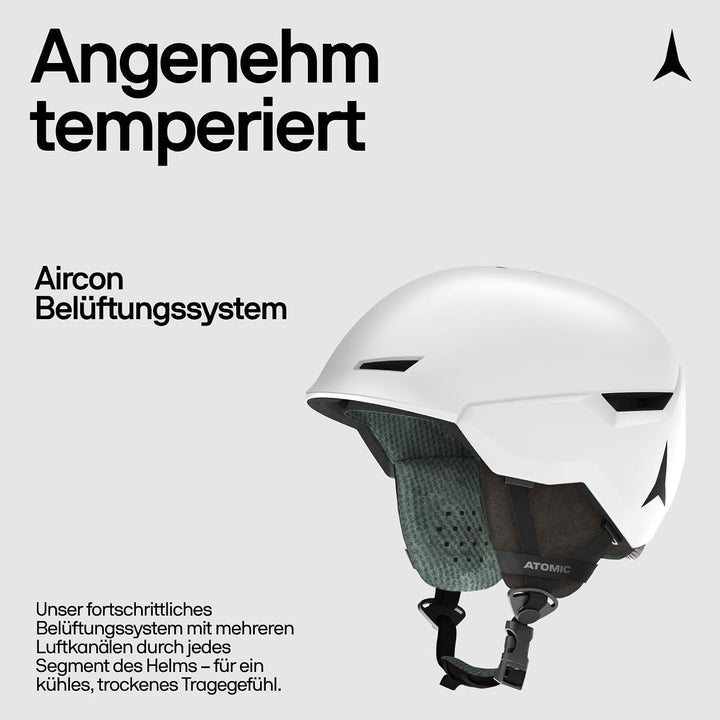 ATOMIC Revent Skihelm - Unisex für Erwachsene - Individuelle Passform für präzisen Sitz - Überlegene