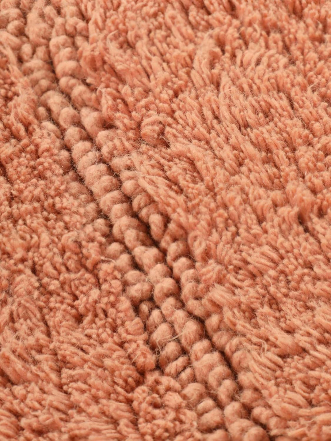 RugVista Badematte Breeze, ∅ 70 cm, Rund, Mittelflor, Anti-Rutsch, Moderner Badteppich, Maschinenwas
