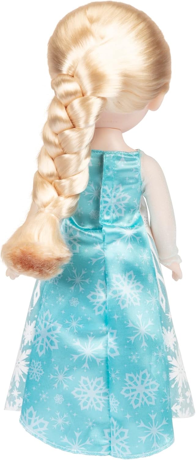 Disney Die Eiskönigin - Frozen - Singende ELSA Puppe 35 cm, singt „Let It Go“, inklusive Zubehör für