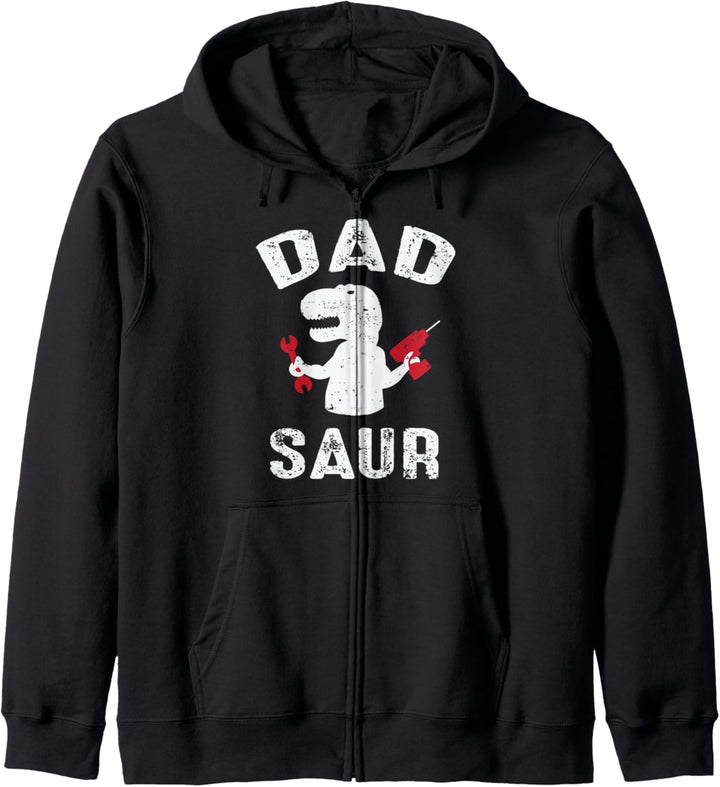 dad Saurus Funny T-Rex Kapuzenjacke