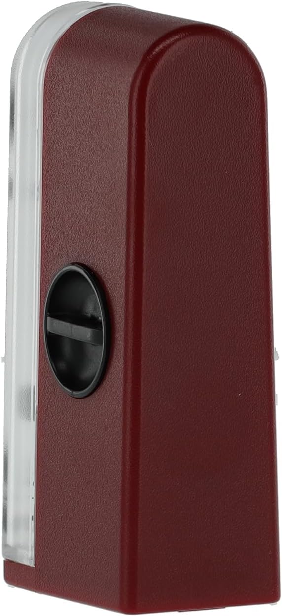 Wittner Metronom 890141 Kunststoffgehäuse ohne Glocke Taktell Piccolino rubinrot, rubinrot