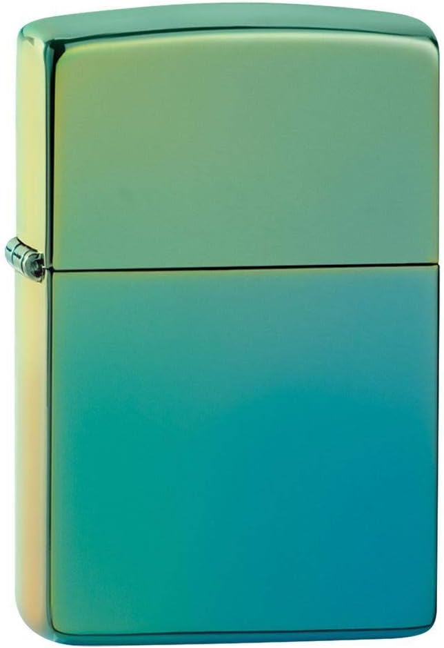 Zippo Farbige Feuerzeuge Blaugrün Kein Logo, Blaugrün Kein Logo