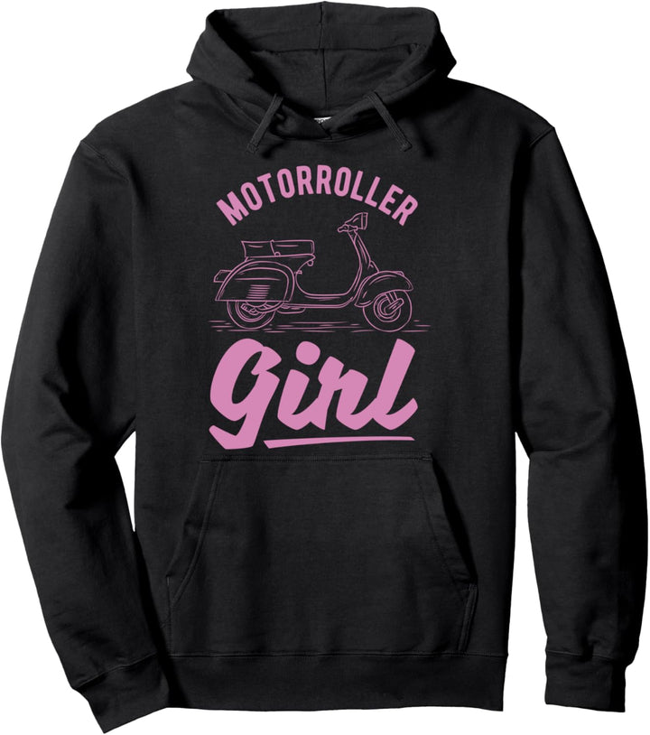 Motorroller Scooter Rollerfahrer Roller - Mofa Moped Pullover Hoodie
