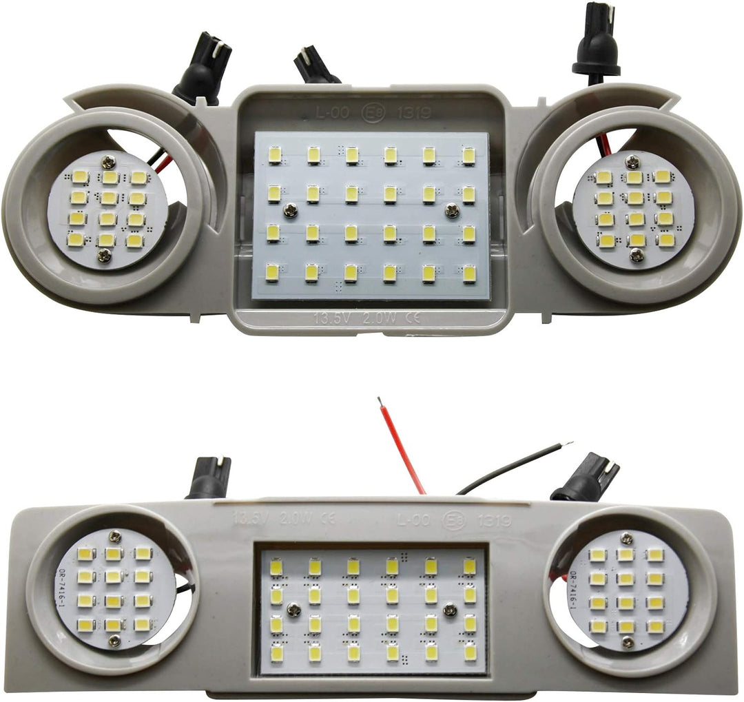 2x LED Innenraumbeleuchtung Modul - Hauptbeleuchtung + Lesebeleuchtung vorn + hinten