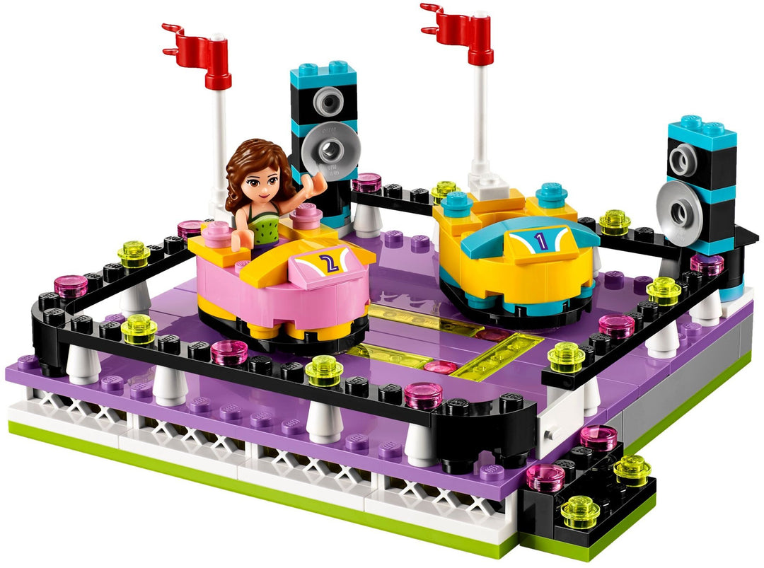 LEGO Friends 41133 - Autoscooter im Freizeitpark Stossstange Cars Bauset, Stossstange Cars Bauset
