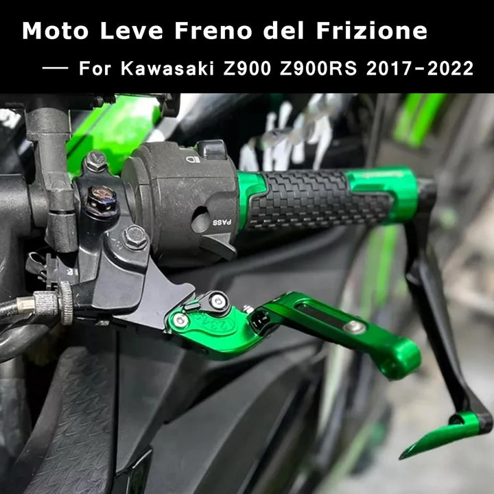 Z900 Einstellbare Kupplung Bremshebel Für Z900 Z 900 2017 2018 2019 2020 - Grün/Schwarz, free
