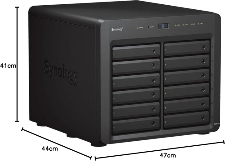 Synology DS3622XS+ NAS Server 12-Bay, schwarz