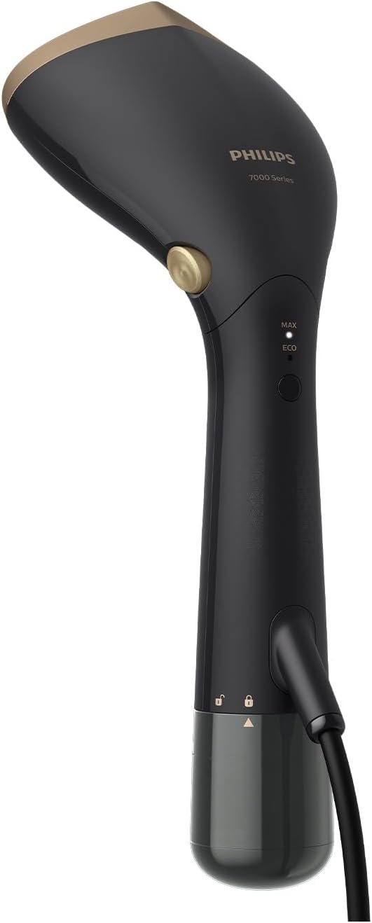 Philips Steamer 7000 Series - 1500W, 28 g/min Dampfleistung, zugespitzte Heizplatte aus Metall, 2 ab