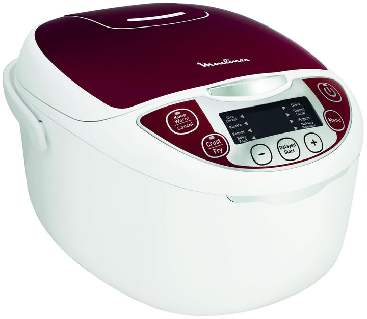 Moulinex MK705111 Multikocher, 12-in-1, Rot,