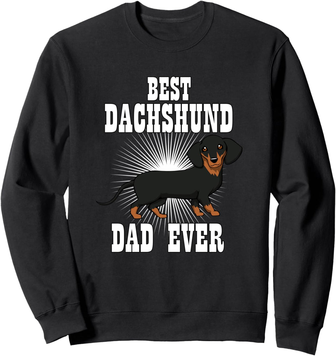 Vater eines Dackels Witziger Spruch Hund Sweatshirt