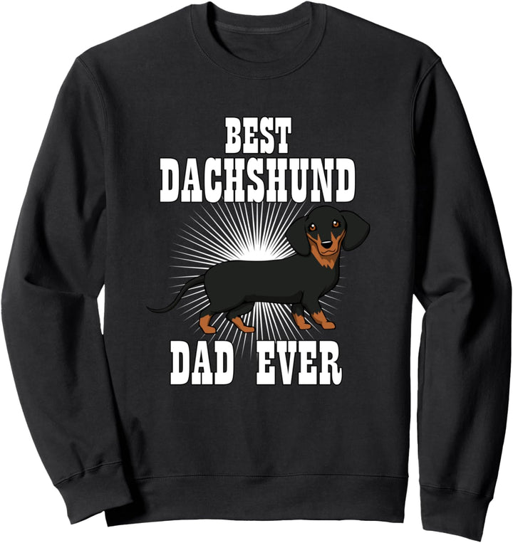Vater eines Dackels Witziger Spruch Hund Sweatshirt