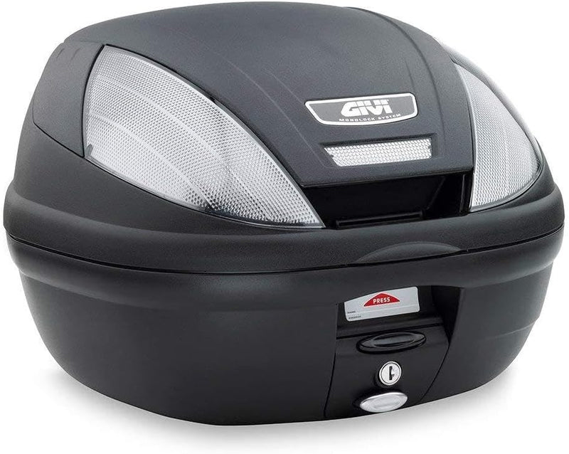 GIVI E370NT E370 Top Box Tech, Schwarz, 39L