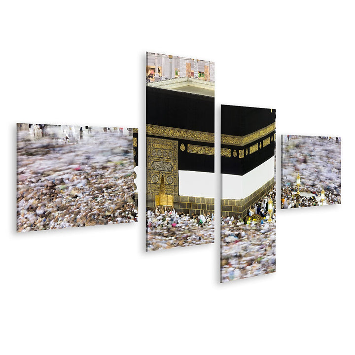 islandburner Bild auf Leinwand Kaaba Hadsch Saudi Arabien Muslime Bilder Wandbilder Poster Leinwand