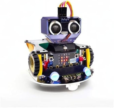 KEYESTUDIO Micro bit Smart Robot Car V2 (ohne Micro:bit Board), Roboter Microbit Kit Coding für Unte