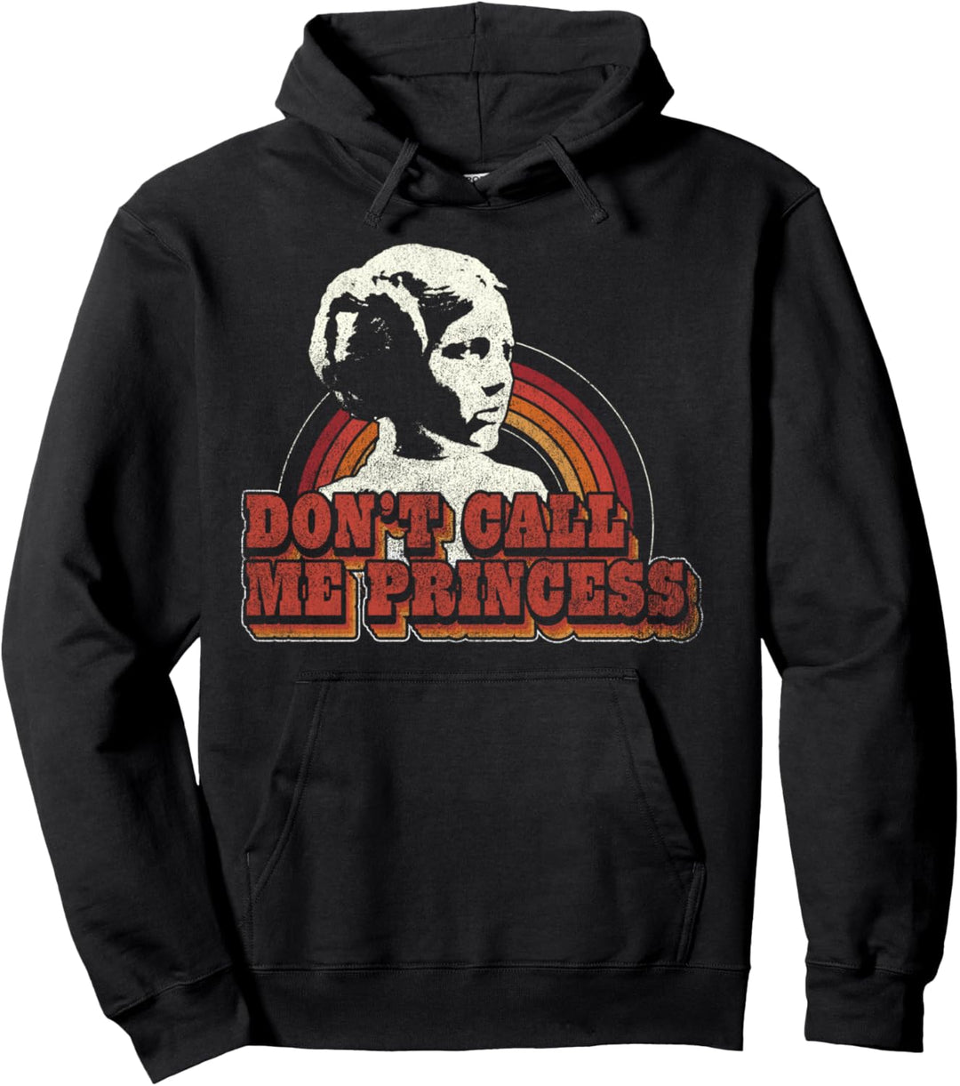 Star Wars Princess Leia Don't Call Me Princess Retro Lines Pullover Hoodie