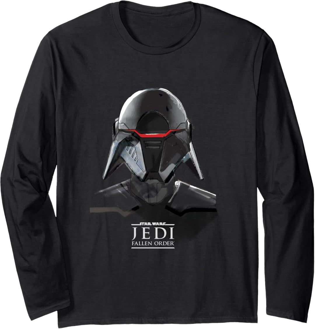 Star Wars Jedi: Fallen Order Inquisitor Mask Langarmshirt