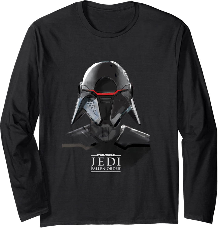 Star Wars Jedi: Fallen Order Inquisitor Mask Langarmshirt
