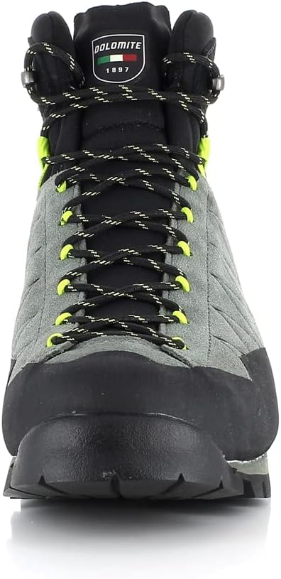 Dolomite Herren Crodarossa Hi GTX Stiefel Bootsschuh 42 EU Silber Grün Limettengrün, 42 EU Silber Gr