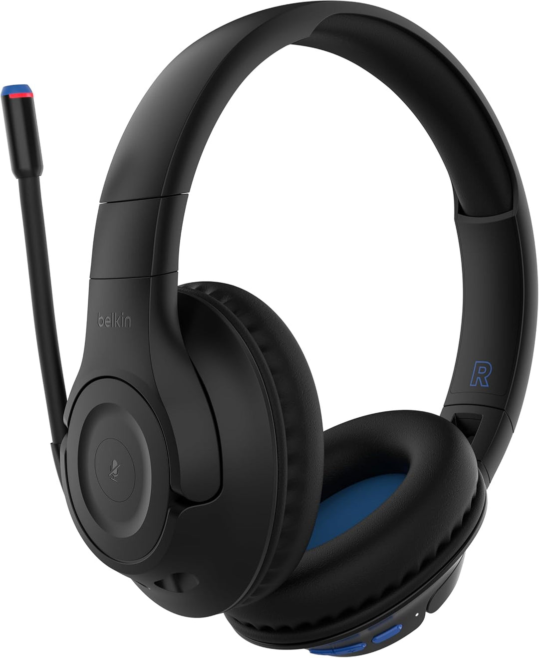 Belkin SoundForm Inspire kabelloser Over-Ear-Kopfhörer für Kinder, On-Ear-Kopfhörer für Mädchen und