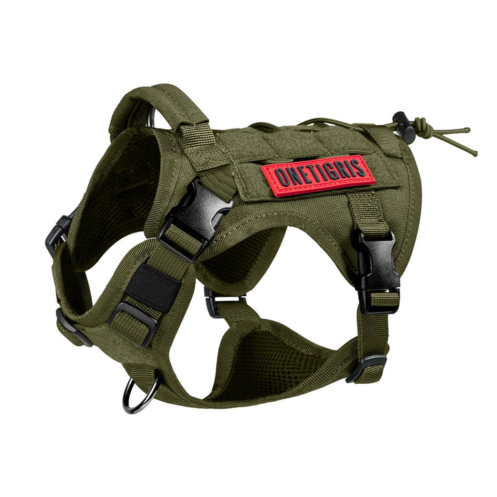 OneTigris Hundegeschirr FIRE Watcher Taktische Hundeweste MOLLE Hundeausbildung Service Hunde Geschi