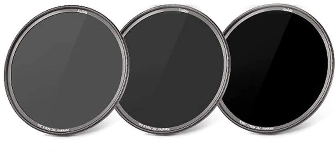 HAIDA Ultra Slim NanoPro MC ND Graufilterset 8X, 64x, 1000x - 77 mm, inkl. Stack Cap Filtercontainer