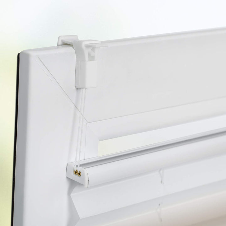 K-home Klemmfix-Plissee Farbverlauf Braun« 95cm x 130cm (B x L) 95 x 130 cm Braun, 95 x 130 cm Braun