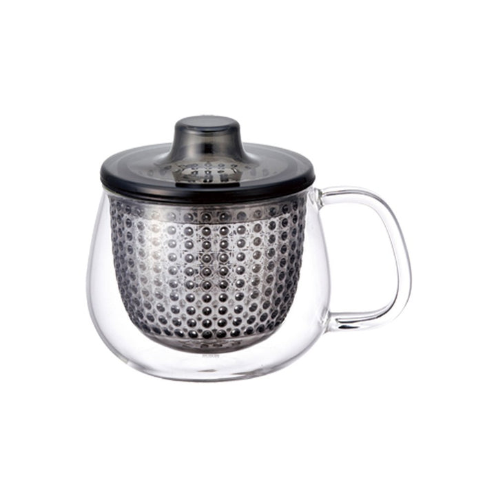 Kinto Trinkglas, Glas, Grau, 350 ml, 350 ml Grau