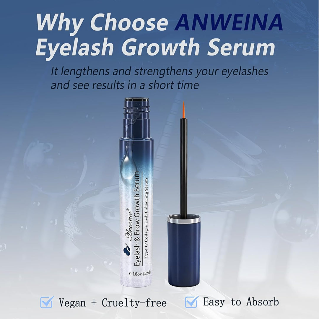 Wimpernserum Ohne Hormone, Wimpernwachstumsserum, Lash Serum Augenbrauenverstärker, Wimpernserum für