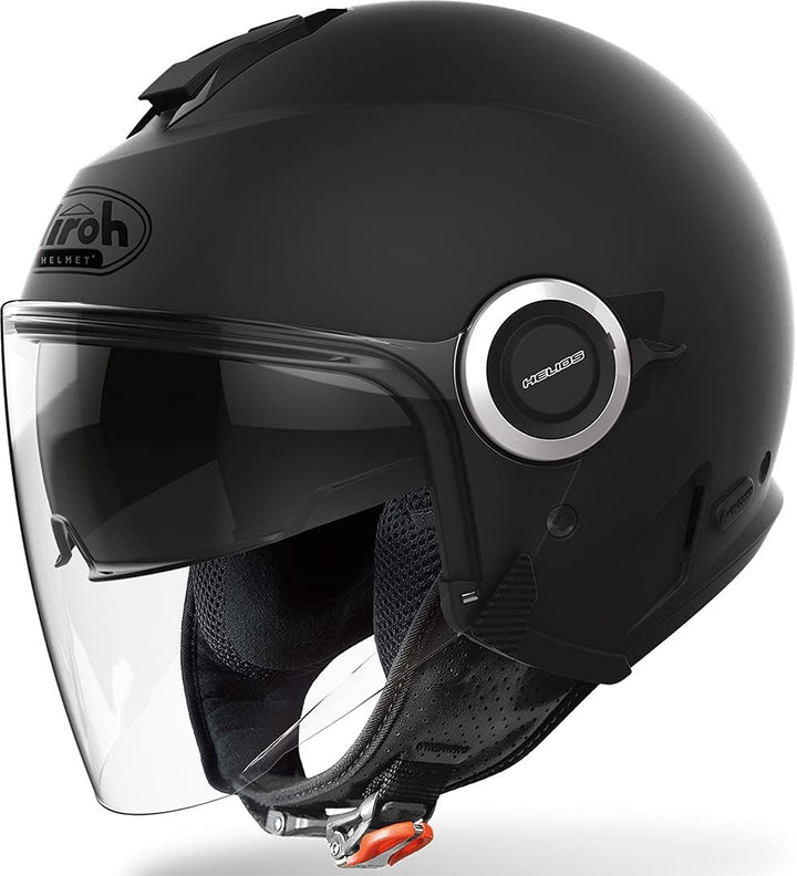 Airoh Herren HE11 Helmet, schwarz, XS XS Schwarz, XS Schwarz