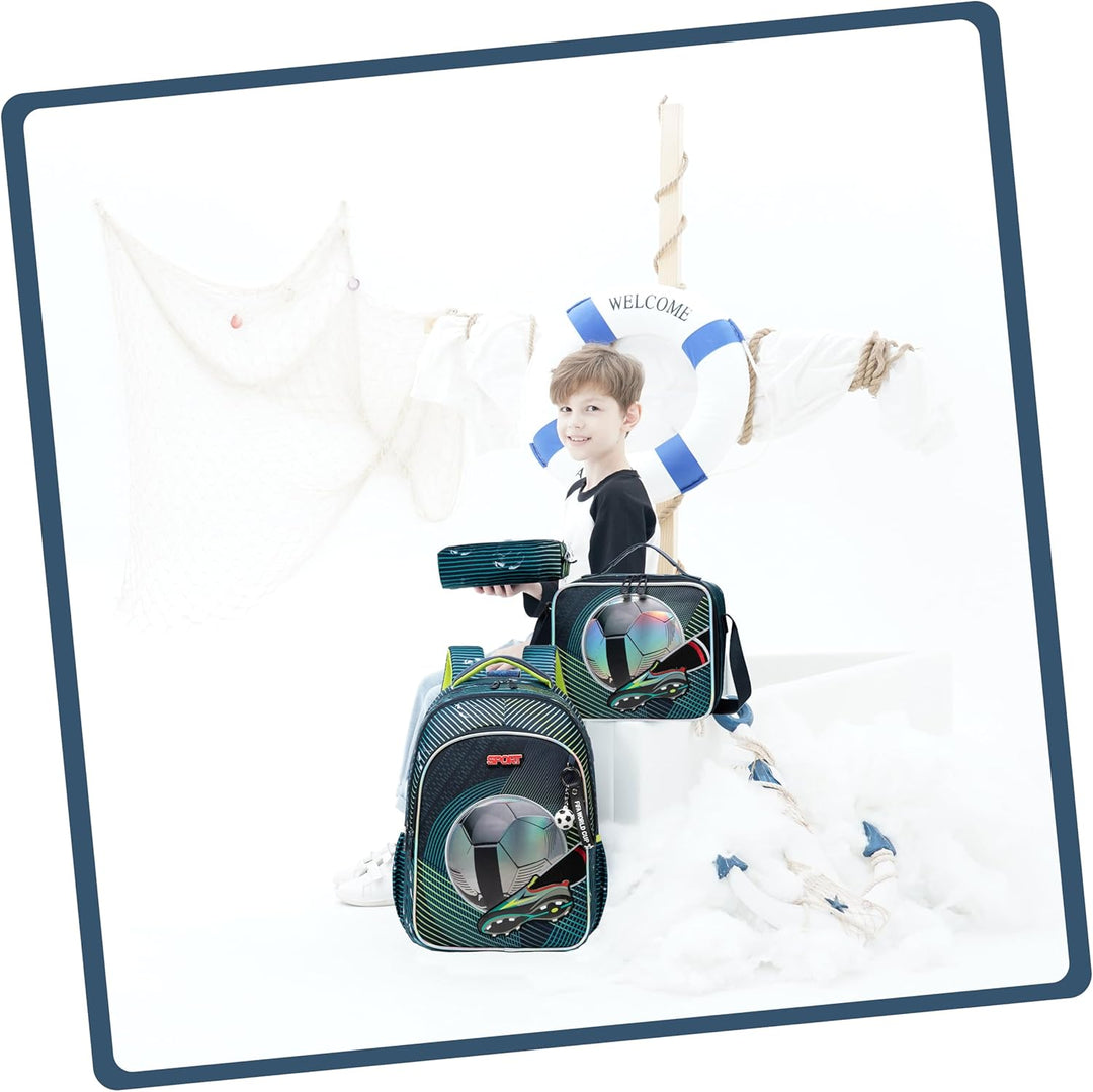 HTgroce Kinderrucksack Jungen Kinder, Schulrucksack Rucksäcke Schulranzen Gross für Schule Geschenke