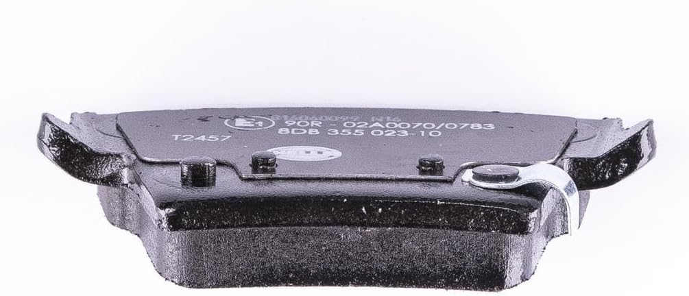 HELLA PAGID 8DB 355 023-101 Bremsbelagsatz - T2457 - Dicke/Stärke: 17.8mm - mit akustischer Verschle
