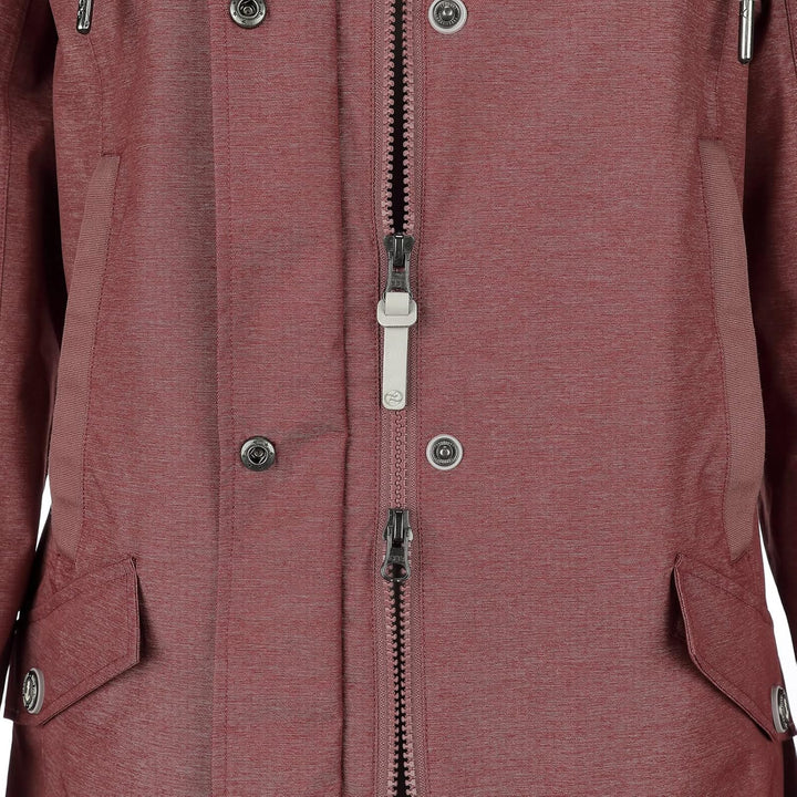 Dry Fashion Damen Funktionsmantel Bansin - Regen-Mantel Funktionsjacke Regenjacke wasserdicht winddi
