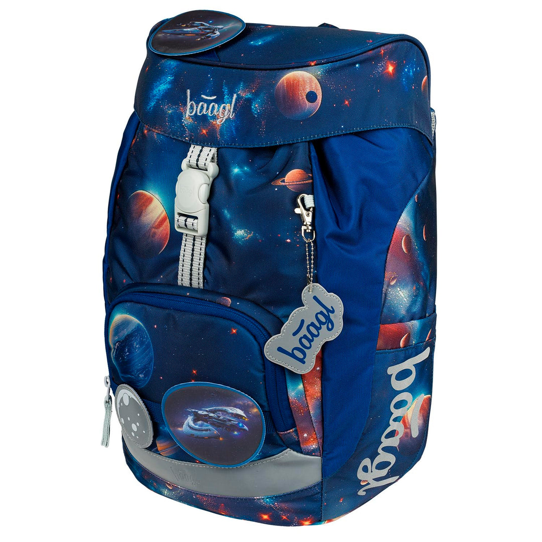 Baagl Schulranzen für 1. Klasse Jungen, Airy Schulrucksack, Ultraleicht Schule Tasche Kinder, Schult
